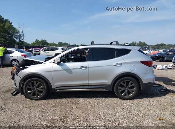 5XYZWDLAXJG534264 2018 HYUNDAI SANTA FE SPORT Silver 