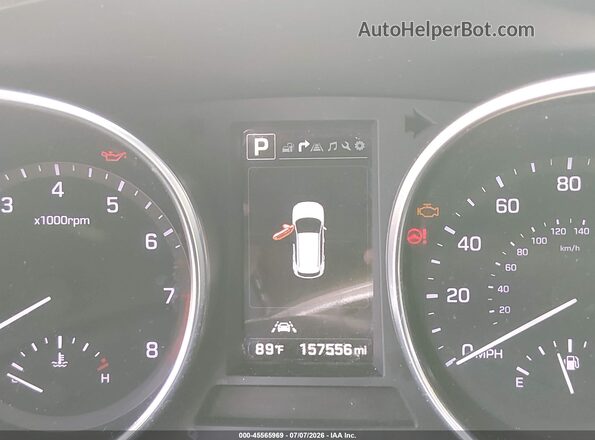 5XYZWDLAXJG534264 2018 HYUNDAI SANTA FE SPORT Silver 
