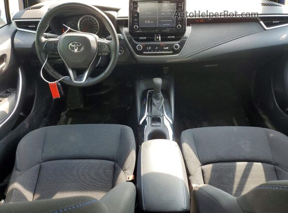 5YFB4MBE0MP089397 2021 TOYOTA COROLLA Синий Вид панели приборов