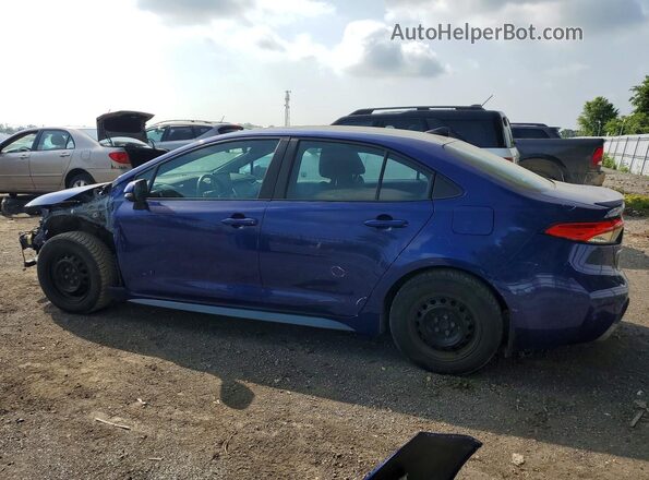 5YFB4MBE0MP089397 2021 TOYOTA COROLLA Синий Задняя левая четверть