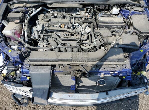 5YFB4MBE0MP089397 2021 TOYOTA COROLLA Синий Вид задней части салона