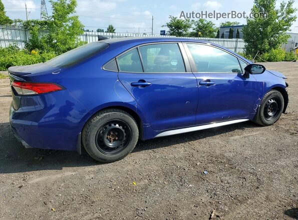 5YFB4MBE0MP089397 2021 TOYOTA COROLLA Синий Задняя правая четверть