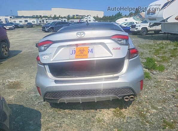 5YFB4MBE0NP098764 2022 TOYOTA COROLLA Gray უკანა ხედი