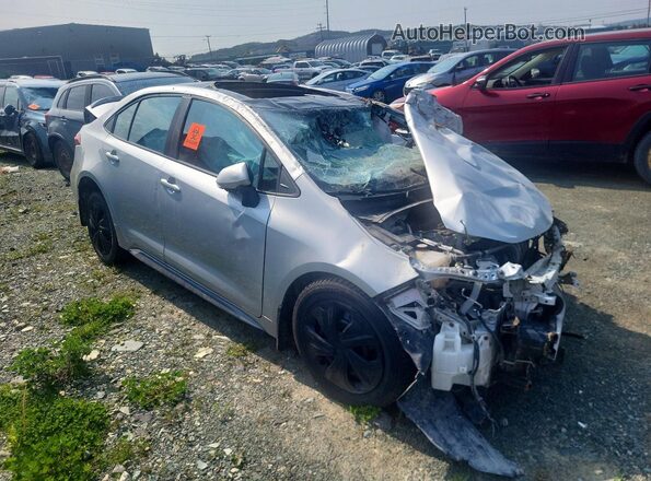 5YFB4MBE0NP098764 2022 TOYOTA COROLLA Gray წინა მარჯვენა