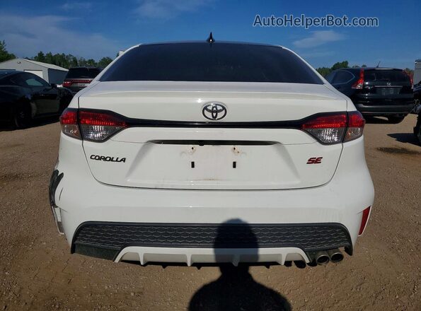 5YFB4MBE2NP113040 2022 TOYOTA COROLLA White უკანა ხედი