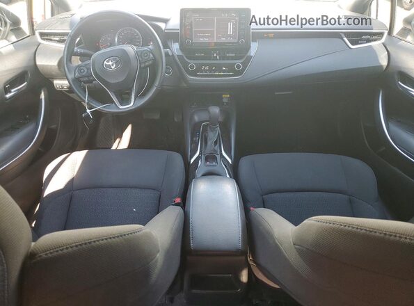5YFB4MBE2NP113040 2022 TOYOTA COROLLA White წინა პანელის ხედი