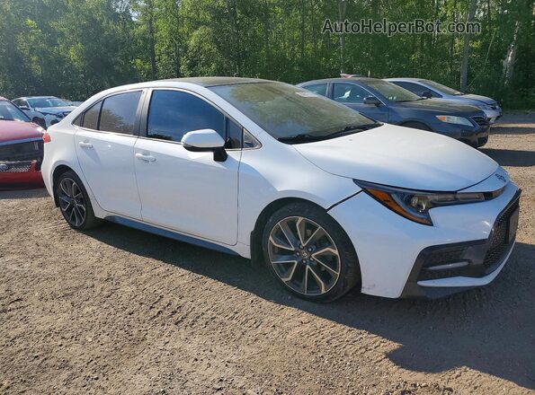 5YFB4MBE2NP113040 2022 TOYOTA COROLLA White წინა მარჯვენა
