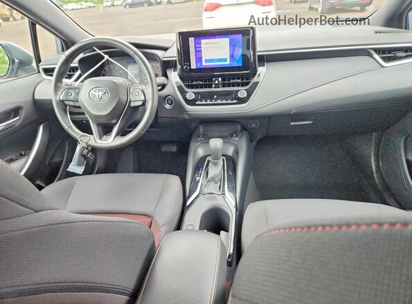 5YFB4MBE2RP183241 2024 TOYOTA COROLLA Blue Առջևի վահանակի տեսք