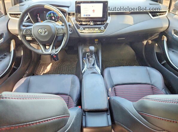 5YFB4MBE3PP161200 2023 TOYOTA COROLLA Угольный Вид панели приборов