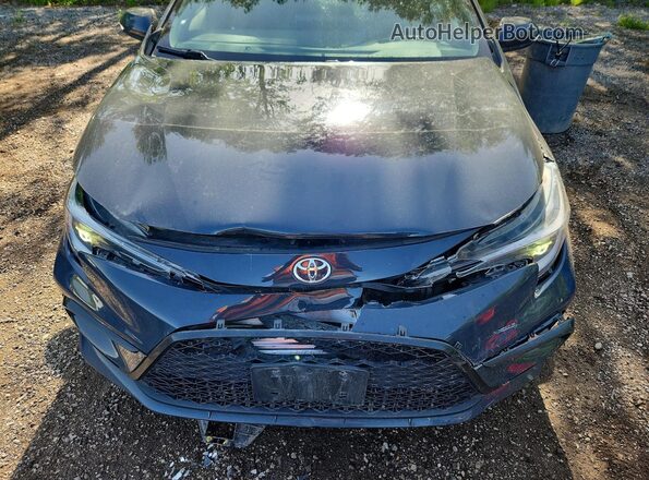 5YFB4MBE3PP161200 2023 TOYOTA COROLLA Угольный Вид задней части салона