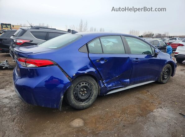 5YFB4MBE4NP100239 2022 TOYOTA COROLLA Blue Հետևի աջ