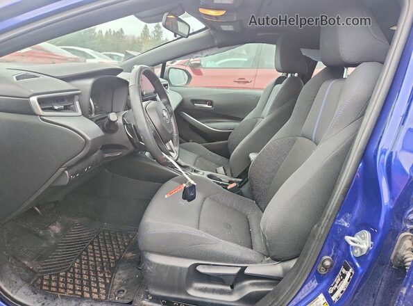 5YFB4MBE4NP100239 2022 TOYOTA COROLLA Blue Սալոնի դիմացի տեսք