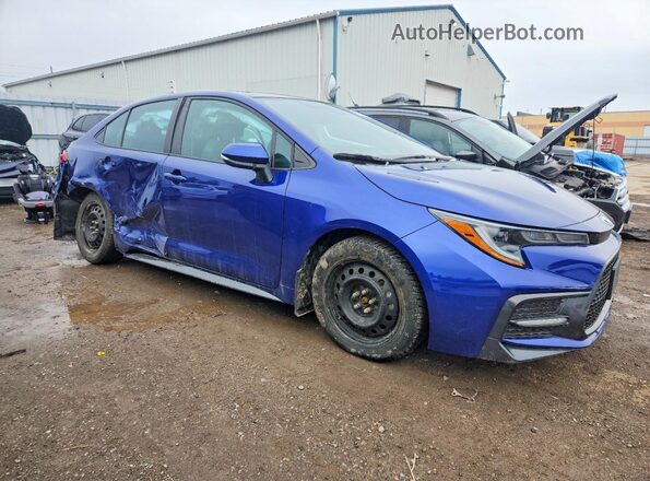 5YFB4MBE4NP100239 2022 TOYOTA COROLLA Blue Առջևի աջ