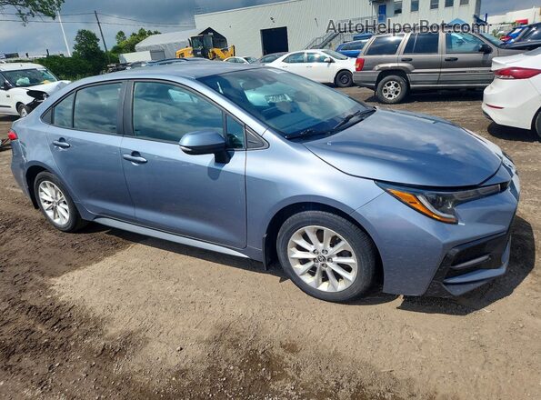 5YFB4MBE9NP116419 2022 TOYOTA COROLLA Blue Передня права чверть