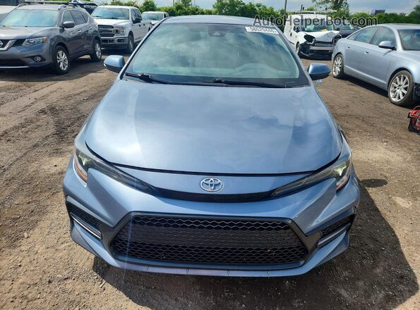 5YFB4MBE9NP116419 2022 TOYOTA COROLLA Blue Вид спереду