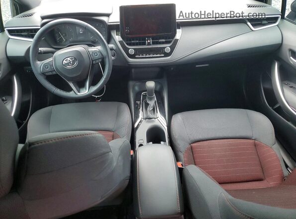 5YFB4MCE0RP200276 2024 TOYOTA COROLLA Black Dashboard view