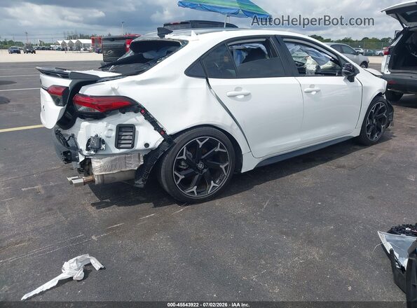 5YFB4MCE2SP236783 2025 TOYOTA COROLLA Белый Задняя правая четверть