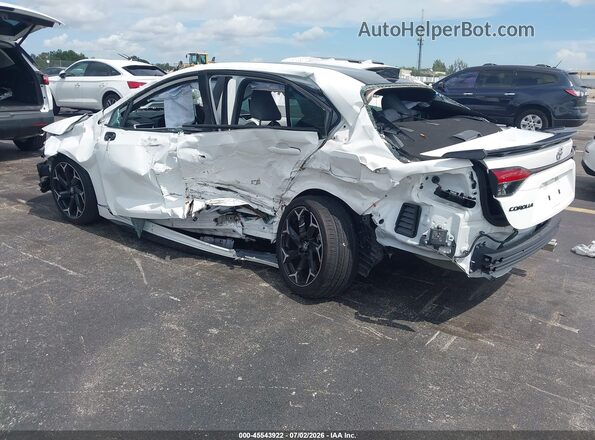 5YFB4MCE2SP236783 2025 TOYOTA COROLLA Белый Задняя левая четверть