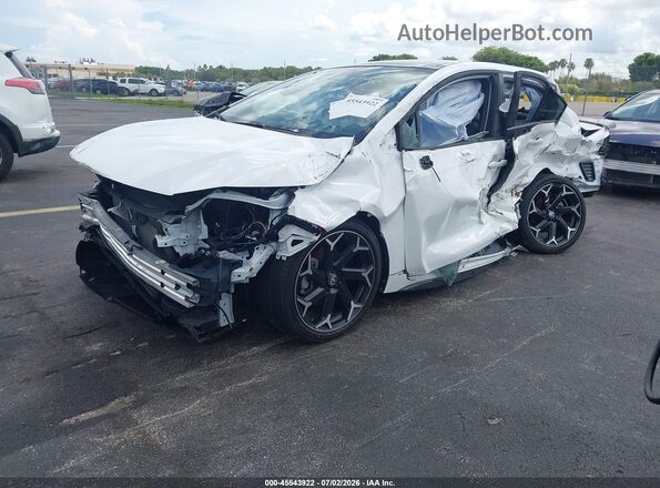 5YFB4MCE2SP236783 2025 TOYOTA COROLLA Белый Вид спереди