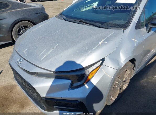 5YFB4MCE3RP181674 2024 TOYOTA COROLLA Silver Դիմացի տեսք