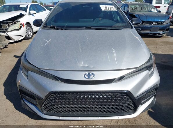 5YFB4MCE3RP181674 2024 TOYOTA COROLLA Silver Սարքավորումների վահանակի տեսք