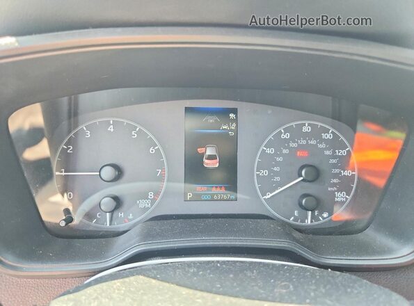 5YFB4MDE0RP148663 2024 TOYOTA COROLLA Black Вид щитка приладів