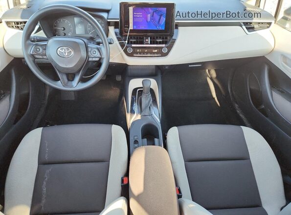5YFB4MDE0SP230723 2025 TOYOTA COROLLA White Widok deski rozdzielczej