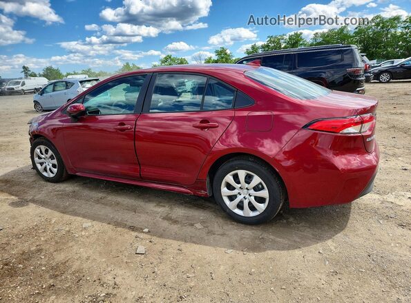 5YFB4MDE0SP257937 2025 TOYOTA COROLLA Красный Задняя левая четверть