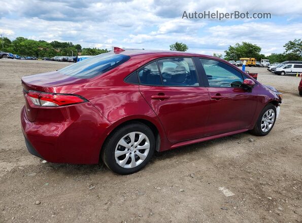 5YFB4MDE0SP257937 2025 TOYOTA COROLLA Красный Задняя правая четверть