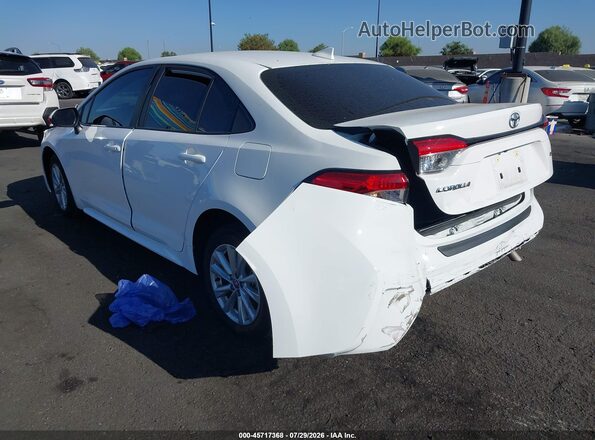 5YFB4MDE0SP299752 2025 TOYOTA COROLLA White Задня ліва чверть