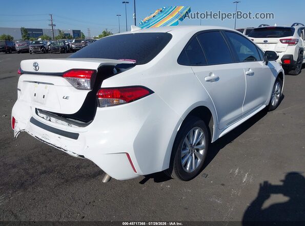 5YFB4MDE0SP299752 2025 TOYOTA COROLLA White Задня права чверть
