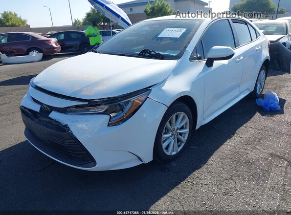 5YFB4MDE0SP299752 2025 TOYOTA COROLLA White Передня ліва чверть