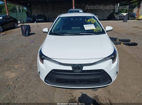 5YFB4MDE0TP436738 2026 TOYOTA COROLLA White Vista del cuadro de instrumentos