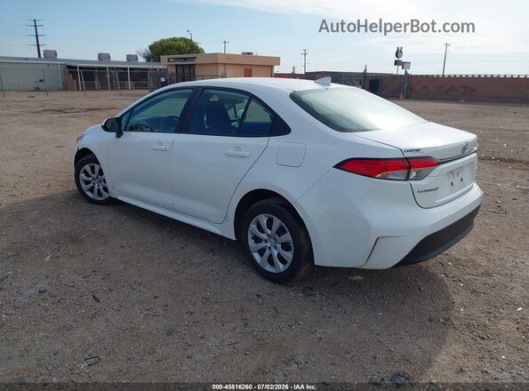 5YFB4MDE1PP017237 2023 TOYOTA COROLLA Белый Задняя левая четверть
