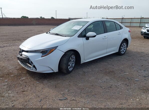5YFB4MDE1PP017237 2023 TOYOTA COROLLA Белый Передняя левая четверть