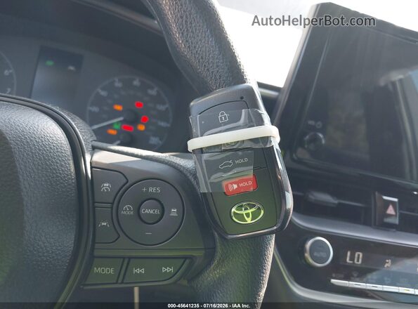 5YFB4MDE1SP257039 2025 TOYOTA COROLLA Gray Առջևի վահանակի տեսք