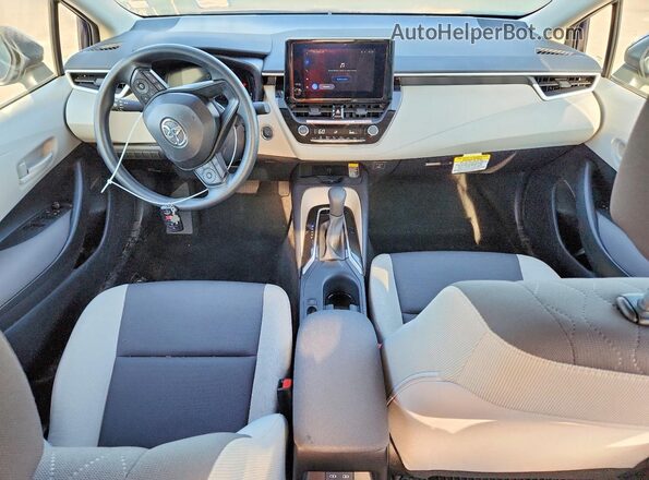 5YFB4MDE1TP392846 2026 TOYOTA COROLLA Синий Вид панели приборов