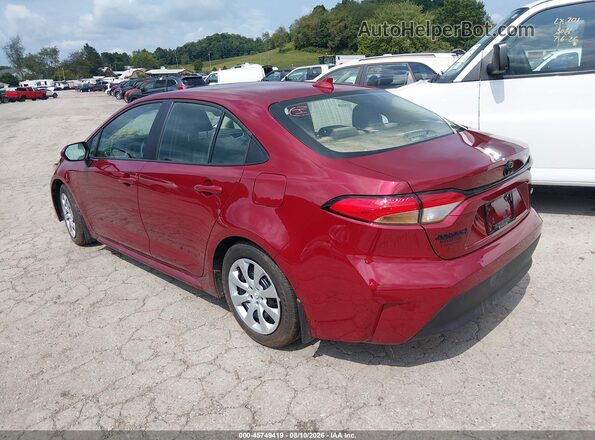 5YFB4MDE1TP470462 2026 TOYOTA COROLLA Red Rear left