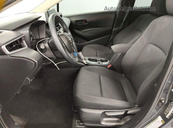 5YFB4MDE2PP041112 2023 TOYOTA COROLLA Charcoal Widok wnętrza z przodu