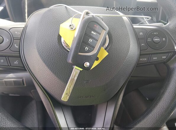 5YFB4MDE2PP067922 2023 TOYOTA COROLLA Серебряный Вид панели приборов