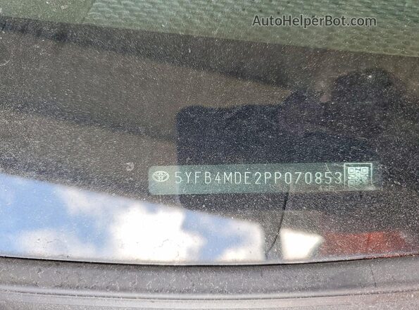 5YFB4MDE2PP070853 2023 TOYOTA COROLLA Silver Widok komory silnika