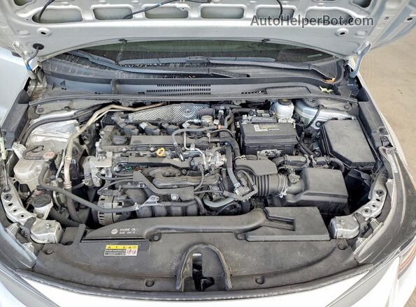 5YFB4MDE2PP070853 2023 TOYOTA COROLLA Silver Widok wnętrza z tyłu