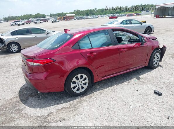 5YFB4MDE2PP078709 2023 TOYOTA COROLLA Красный Задняя правая четверть