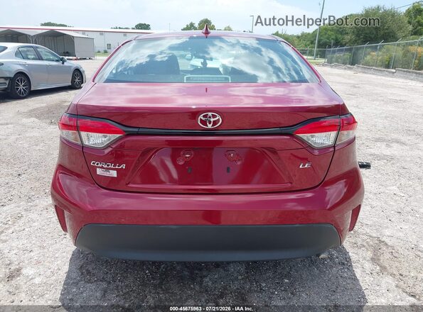 5YFB4MDE2PP078709 2023 TOYOTA COROLLA Красный 