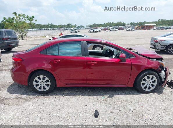 5YFB4MDE2PP078709 2023 TOYOTA COROLLA Красный Вид задней части салона