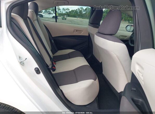 5YFB4MDE2PP078774 2023 TOYOTA COROLLA White VIN კოდის სტიკერის ხედი