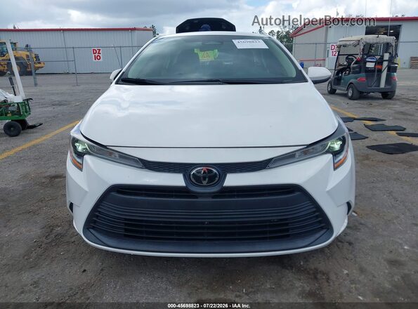 5YFB4MDE2PP078774 2023 TOYOTA COROLLA White ხელსაწყოთა პანელის ხედი
