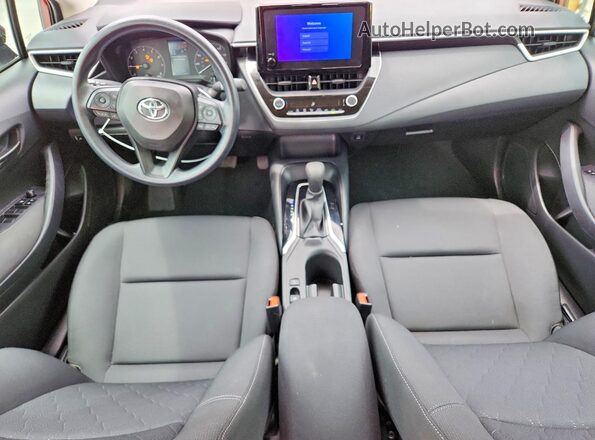 5YFB4MDE2RP085159 2024 TOYOTA COROLLA Red Вид панелі приладів