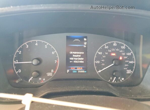 5YFB4MDE2RP136403 2024 TOYOTA COROLLA Blue Instrument cluster view