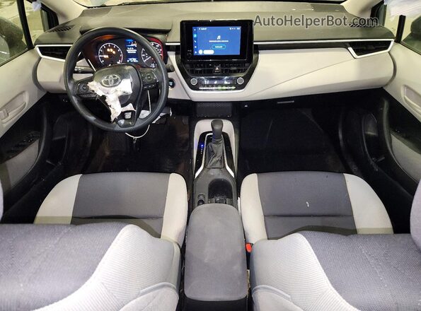 5YFB4MDE2RP181471 2024 TOYOTA COROLLA Серый Вид панели приборов